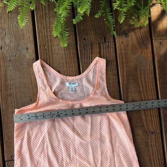 Old Navy Orange Pattern-XS - Picture 4 of 5